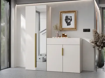 Myren Hallmöbel 170 cm - beige - Möbler - Hallmöbler - Möbelset för hall & entre
