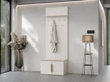 Myren Hallmöbel 70 cm - beige - Möbler - Hallmöbler - Möbelset för hall & entre
