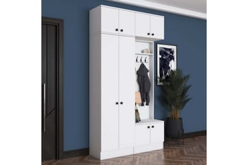 Quorra Hallmöbelset - Vit - Möbler - Hallmöbler - Möbelset för hall & entre