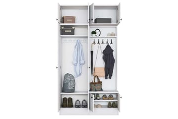 Quorra Hallmöbelset - Vit - Möbler - Hallmöbler - Möbelset för hall & entre