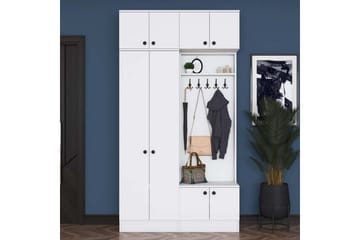 Quorra Hallmöbelset - Vit - Möbler - Hallmöbler - Möbelset för hall & entre