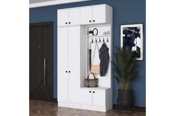 Quorra Hallmöbelset - Vit - Möbler - Hallmöbler - Möbelset för hall & entre