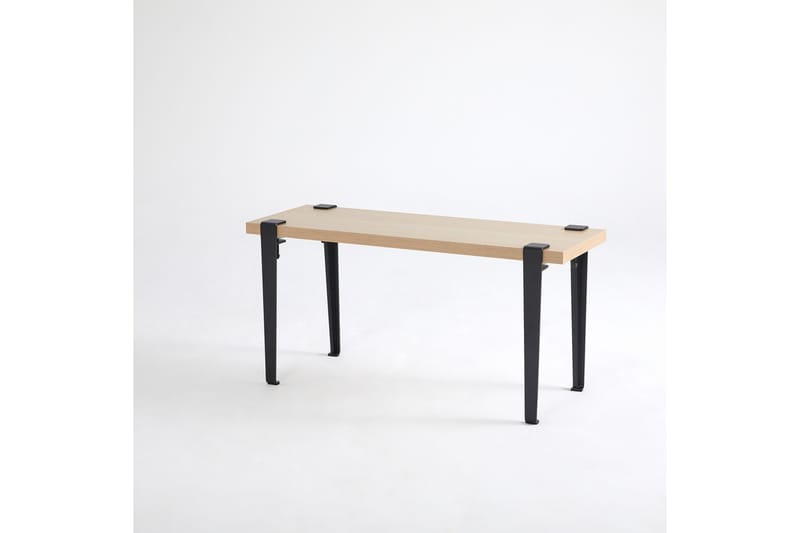 Sittbänk Khalkeus 90x30 cm Brun/Svart - Hanah Home - Möbler - Fåtölj & stolar - Sittbänk