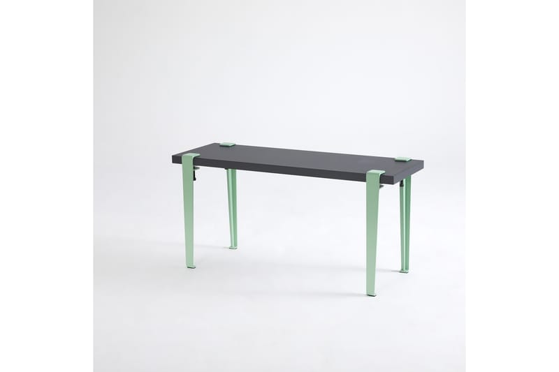 Sittbänk Khalkeus 90x30 cm Svart/Blå/Grön - Hanah Home - Möbler - Fåtölj & stolar - Sittbänk