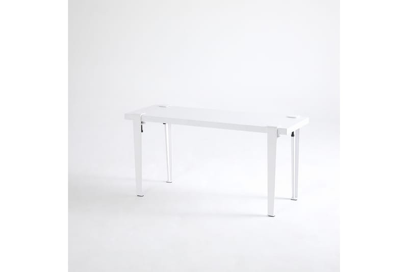 Sittbänk Khalkeus 90x30 cm Vit - Hanah Home - Möbler - Fåtölj & stolar - Sittbänk