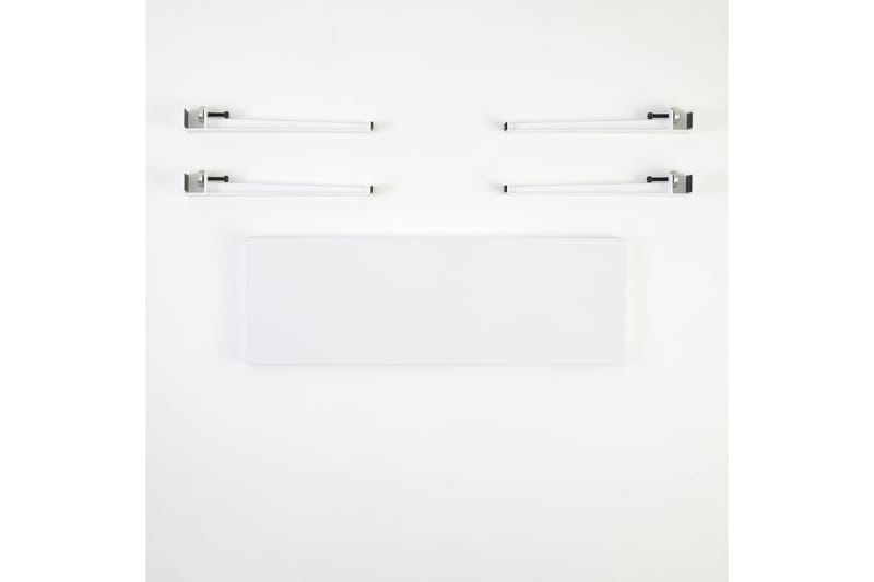 Sittbänk Khalkeus 90x30 cm Vit - Hanah Home - Möbler - Fåtölj & stolar - Sittbänk