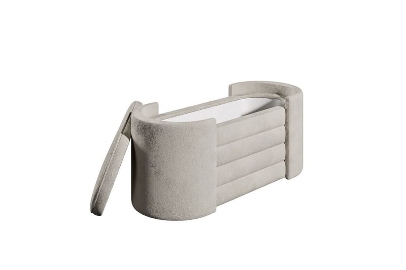 Sufian Sittbänk 105 cm - Cremevit - Möbler - Hallmöbler - Hallbänk