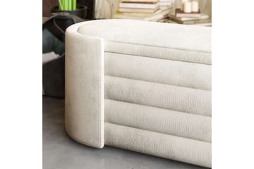 Sufian Sittbänk 105 cm - Cremevit - Möbler - Hallmöbler - Hallbänk