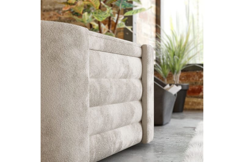 Sufian Sittbänk 105 cm - Cremevit - Möbler - Hallmöbler - Hallbänk
