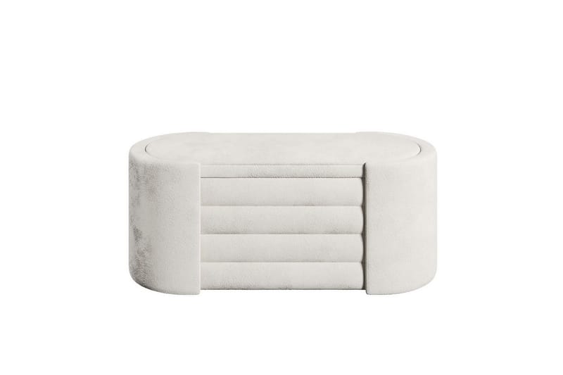 Sufian Sittbänk 105 cm - Cremevit - Möbler - Hallmöbler - Hallbänk