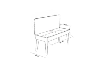 Tekel Hallmöbelset - Antracit - Möbler - Hallmöbler - Möbelset för hall & entre