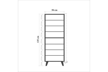 Tekel Hallmöbelset - Antracit - Möbler - Hallmöbler - Möbelset för hall & entre