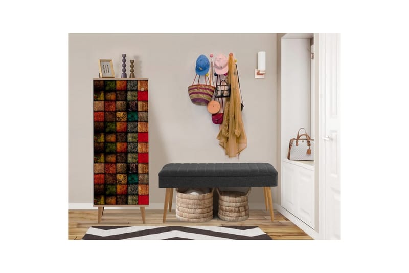 Tekel Hallmöbelset - Antracit - Möbler - Hallmöbler - Möbelset för hall & entre