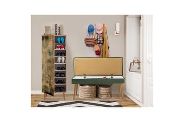 Tekel Hallmöbelset - Grön - Möbler - Hallmöbler - Möbelset för hall & entre