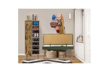 Tekel Hallmöbelset - Grön - Möbler - Hallmöbler - Möbelset för hall & entre