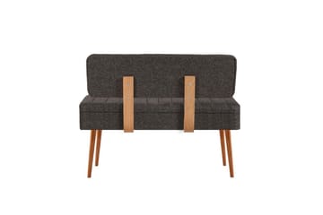 Valsot Sittbänk 110 cm - Natur/Antracit - Möbler - Fåtölj & stolar - Sittbänk - Bänk med ryggstöd