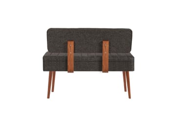 Valsot Sittbänk 110 cm - Valnöt/Antracit - Möbler - Hallmöbler - Hallbänk