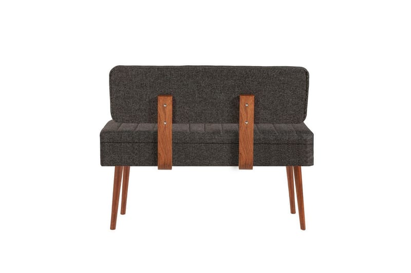 Valsot Sittbänk 110 cm - Valnöt/Antracit - Möbler - Hallmöbler - Hallbänk