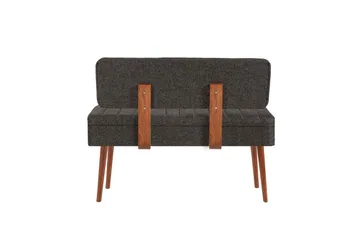 Valsot Sittbänk 110 cm - Valnöt/Antracit - Möbler - Hallmöbler - Hallbänk