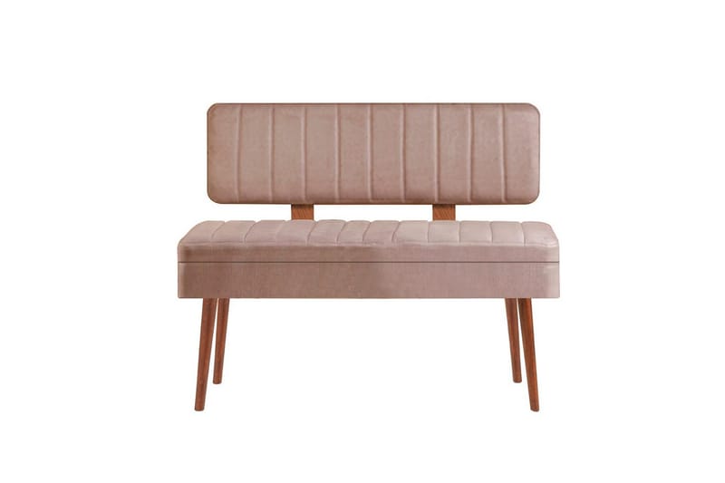 Valsot Sittbänk 110 cm, Valnöt/Sten