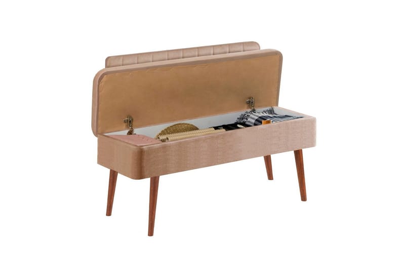 Valsot Sittbänk 110 cm - Valnöt/Sten - Möbler - Hallmöbler - Hallbänk