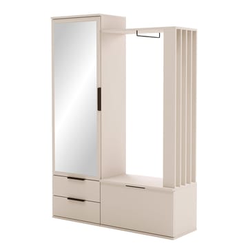 View Hallmöbel 140 cm - beige - Möbler - Hallmöbler - Möbelset för hall & entre