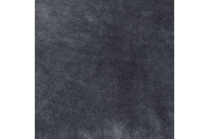 Hundbädd svart och mörkgrå 69x59x19 cm plysch och konstläder - Svart - Hundbädd & hundsäng