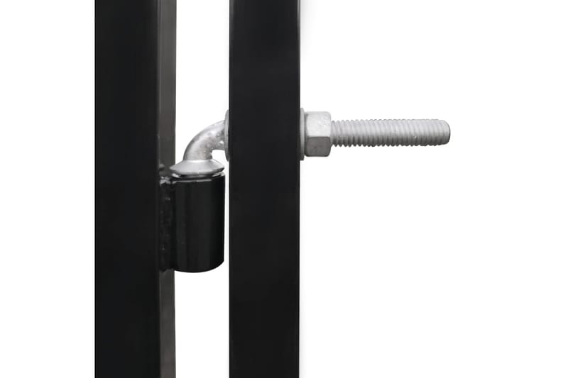 Hundgård för utomhusbruk 450x450x185 cm - Svart - Hundkoja & hundhus
