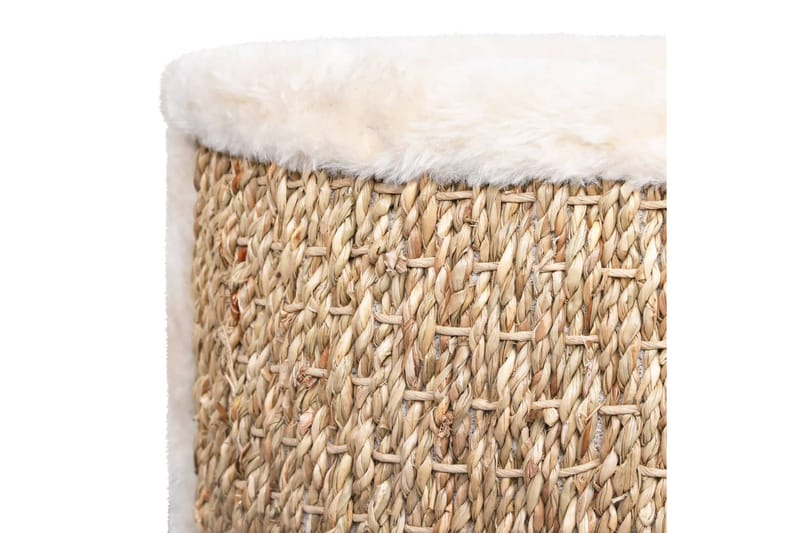 Rund kattkorg 36 cm sjögräs - Beige - Kattbädd & kattsäng
