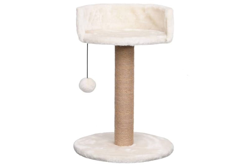 Klösträd med klöspelare 49 cm sjögräs - Beige - Klösträd & klösmöbler