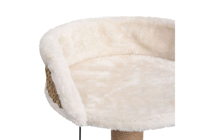 Klösträd med klöspelare 49 cm sjögräs - Beige - Klösträd & klösmöbler