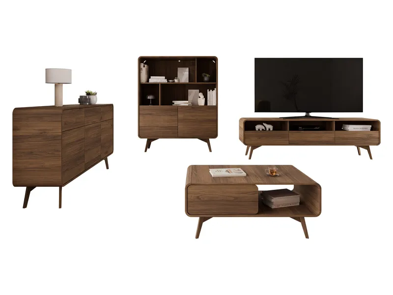 Corvan Möbelset för Vardagsrum