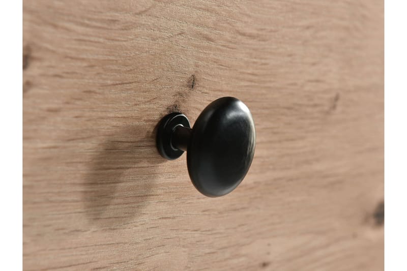 Aldbrough Möbeset för Matplats Vit LED - Trä/Svart - Möbler - Köksmöbler - Möbelset för kök & matplats