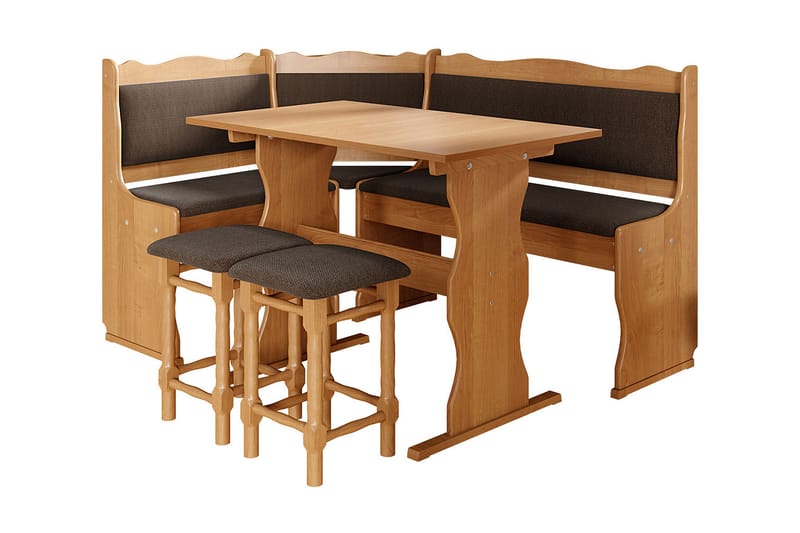 Köksskåp Mini - Beige/Brun - Möbler - Köksmöbler - Möbelset för kök & matplats