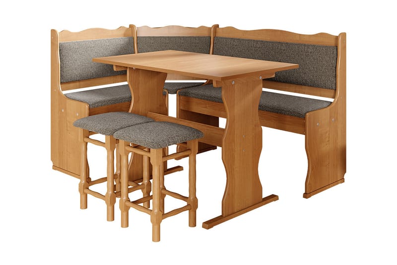 Köksskåp Mini - Beige/Brun - Möbler - Köksmöbler - Möbelset för kök & matplats