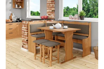 Mini Möblemang Beige/Brun - Beige/Brun - Möbler - Bord & matgrupp - Matgrupp