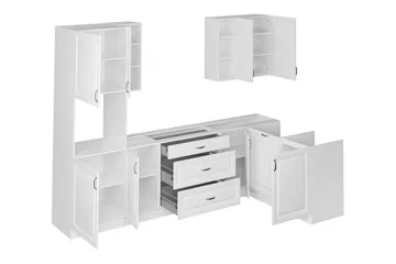 Templemore Möbelset För Kök & Matplats Brown/Wood - Möbler - Köksmöbler - Möbelset för kök & matplats