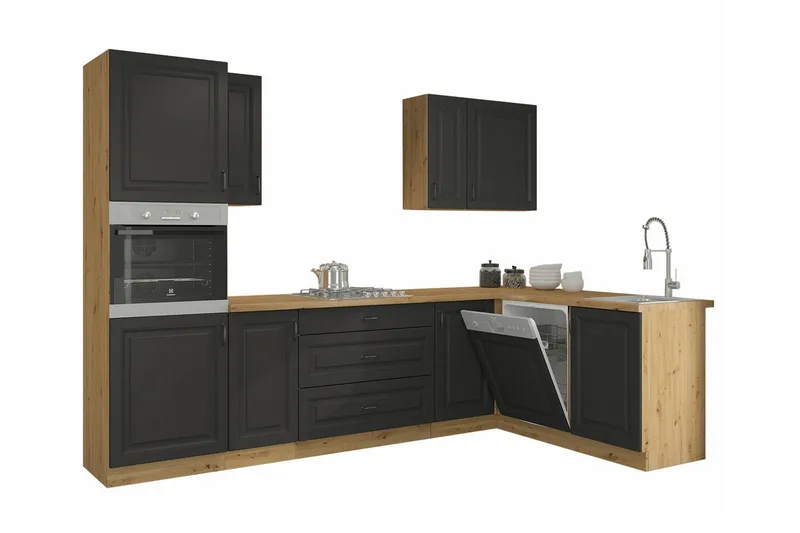 Templemore Möbelset För Kök & Matplats Brown/Wood