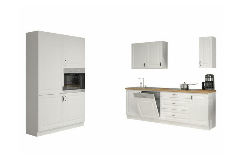 Templemore Möbelset För Kök & Matplats White
