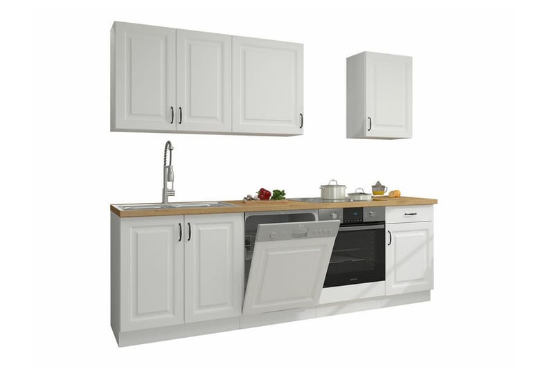 Templemore Möbelset För Kök & Matplats White