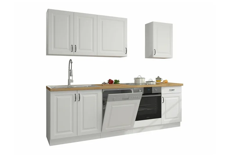 Templemore Möbelset För Kök & Matplats White