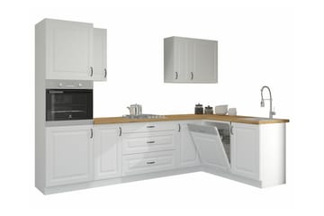 Templemore Möbelset För Kök & Matplats White/Wood - Möbler - Köksmöbler - Möbelset för kök & matplats