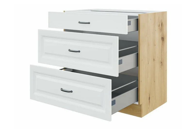 Templemore Möbelset För Kök & Matplats White/Wood - Möbler - Köksmöbler - Möbelset för kök & matplats