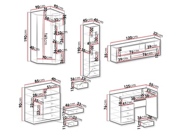 Elvaren Möbelset för Kontor - Möbler - Kontorsmöbler - Möbelset för kontor