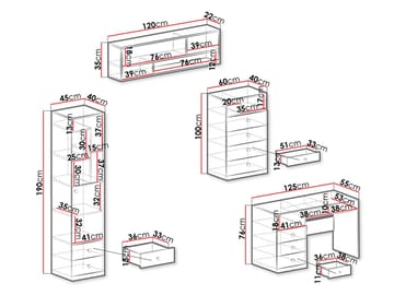 Elvaren Möbelset för Kontor - Möbler - Kontorsmöbler - Möbelset för kontor
