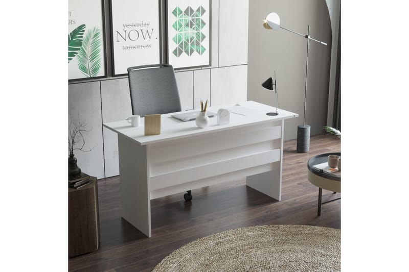 Möbelset Kontor ERTONSEA - Vit - Möbelset för kontor