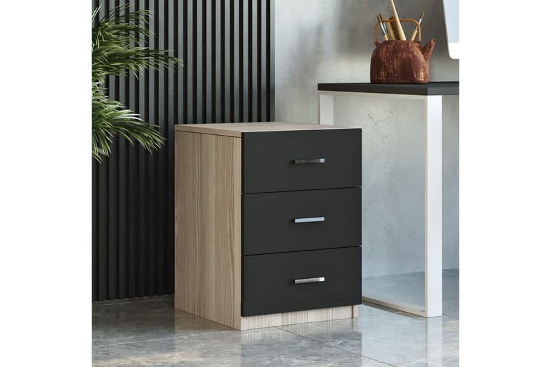 Benich Möbelset Kontor - Natur/Svart - Möbler - Kontorsmöbler - Möbelset för kontor