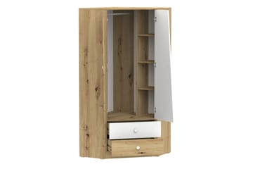 Möbelset för Kontor Staton - Natur/Vit/Grå - Möbler - Kontorsmöbler - Möbelset för kontor