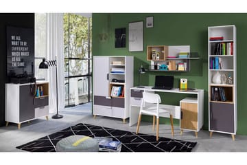 Sayuki Möbelset För Kontor - Vit/Grå - Möbler - Kontorsmöbler - Möbelset för kontor