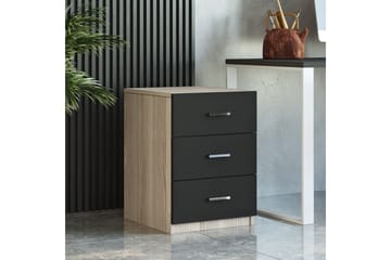 Valladbla Möbelset Kontor - Natur/Svart - Möbler - Kontorsmöbler - Möbelset för kontor